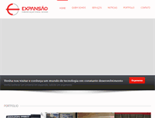 Tablet Screenshot of expansaomanaus.com